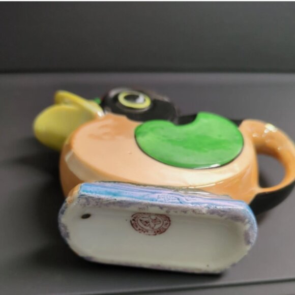 Vtg Japan & Germany Lusterware Hand Painted Bird Creamers/Pitchers Set of 3, EUC - Picture 8 of 8